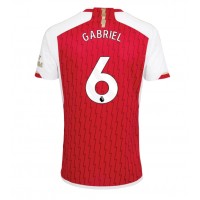 Arsenal Gabriel Magalhaes #6 Replica Home Shirt 2023-24 Short Sleeve